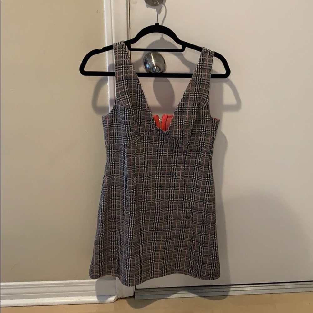 Top shop plaid dress
